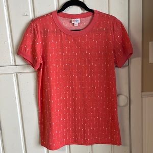 LuLaRoe Liv tee size small
